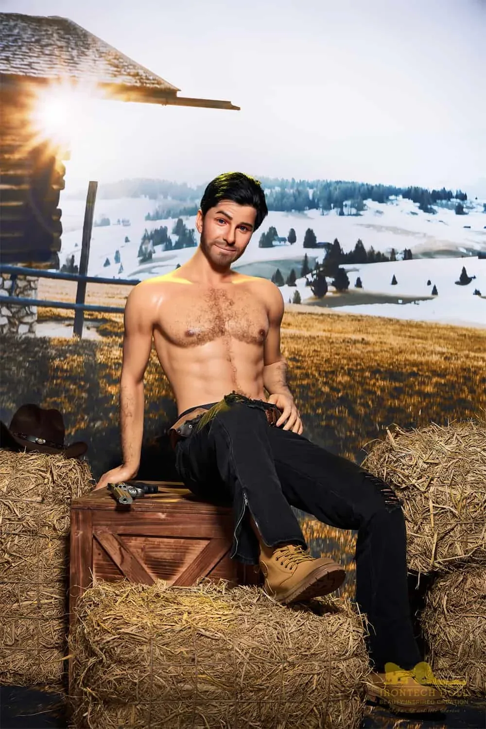 Allen M6 Tanned 170cm Silicone Sex Doll view 8