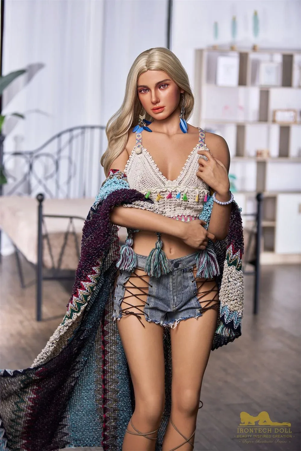 Luna Tanned S17 168cm Silicone Sex Doll view 8
