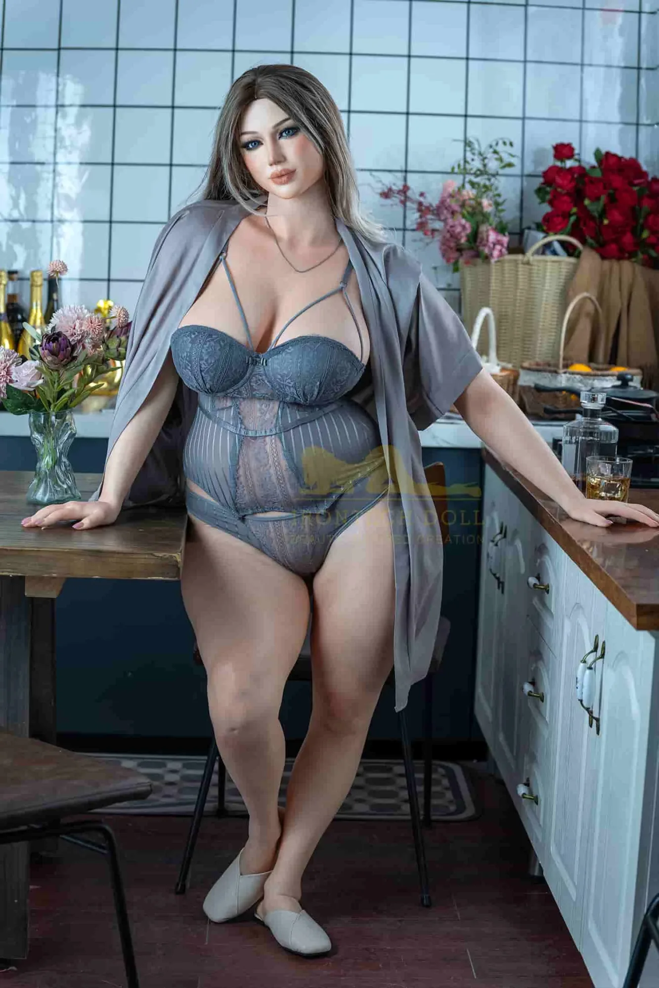 Celine S13 162cm Plus Silicone Sex Doll view 3