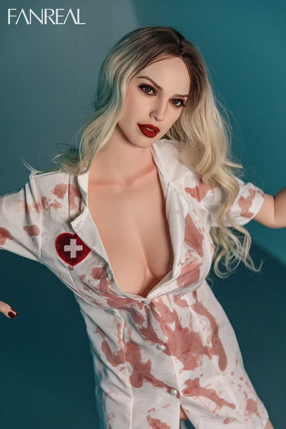 Della 172E Fair Silicone Sex Doll view 5
