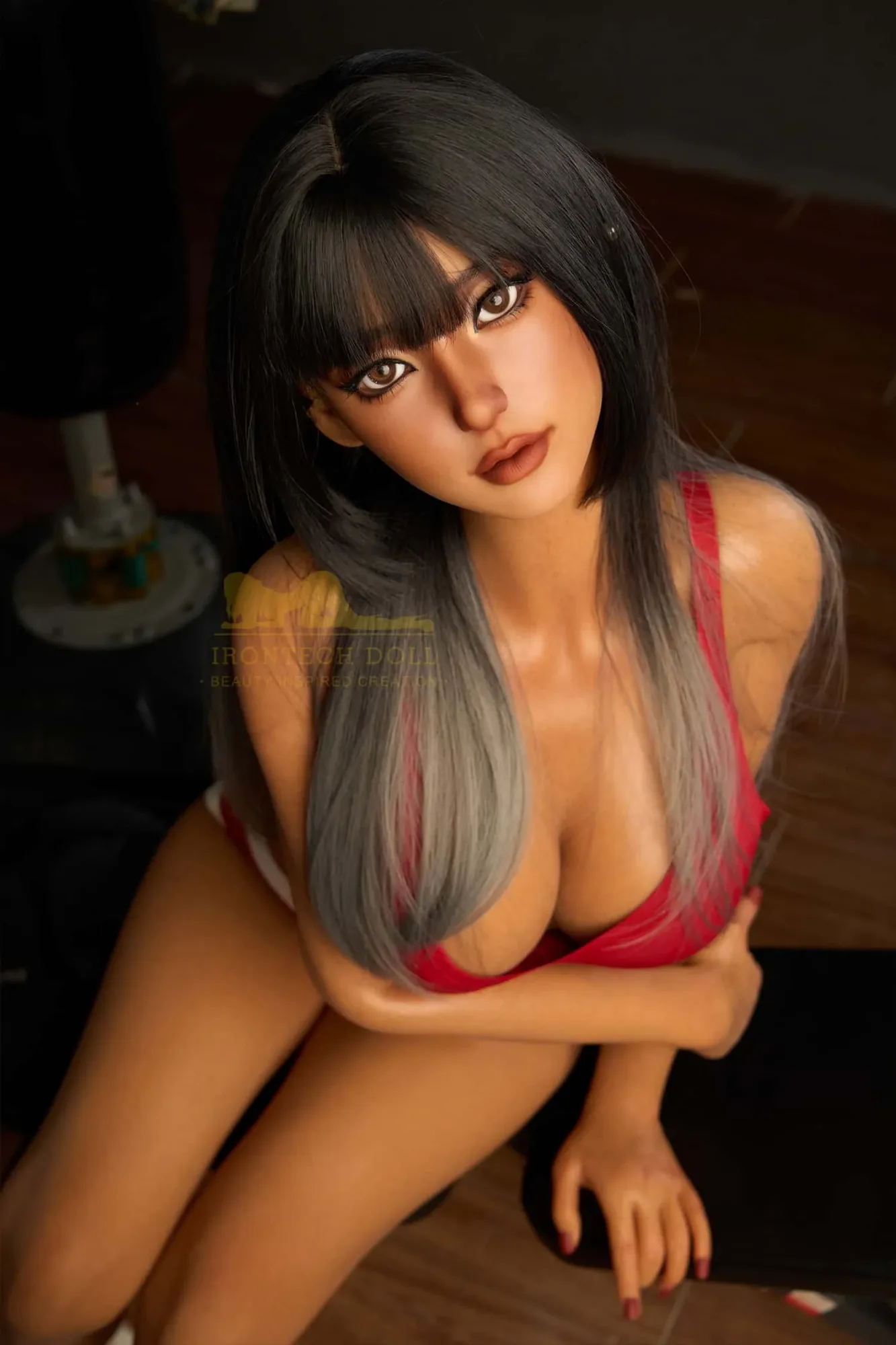 Miku S14 161cm Dark Tanned Silicone Sex Doll view 8