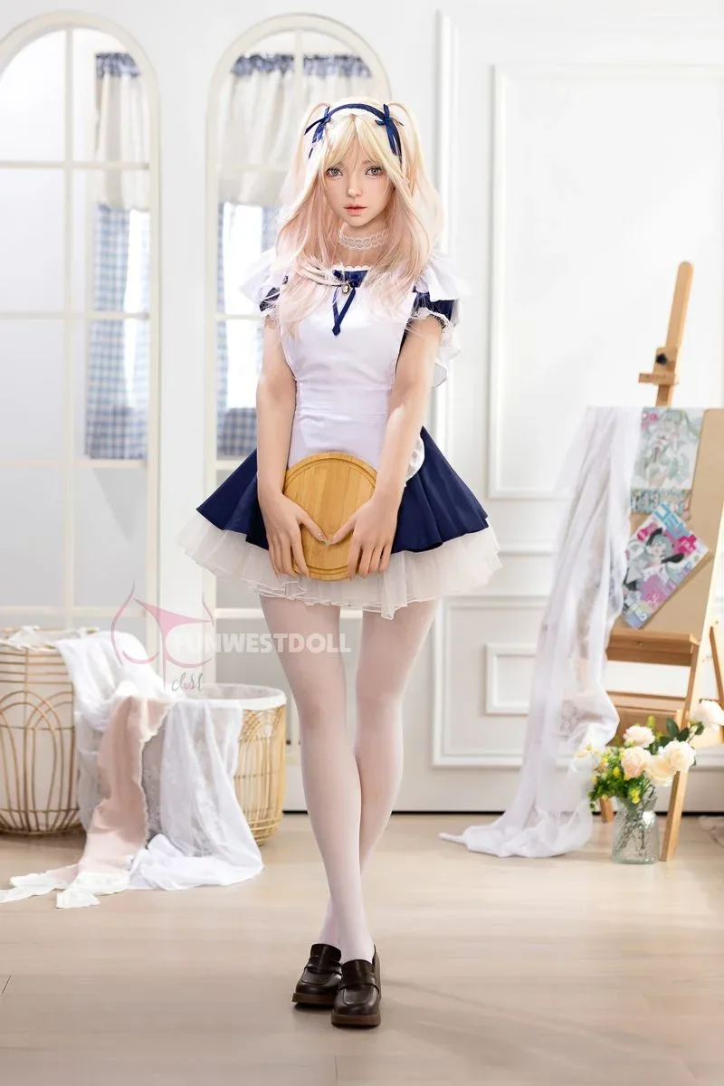 Giselle 159cm A (Real Skin Texture+Movable Jaw) Silicone Sex Doll view 4