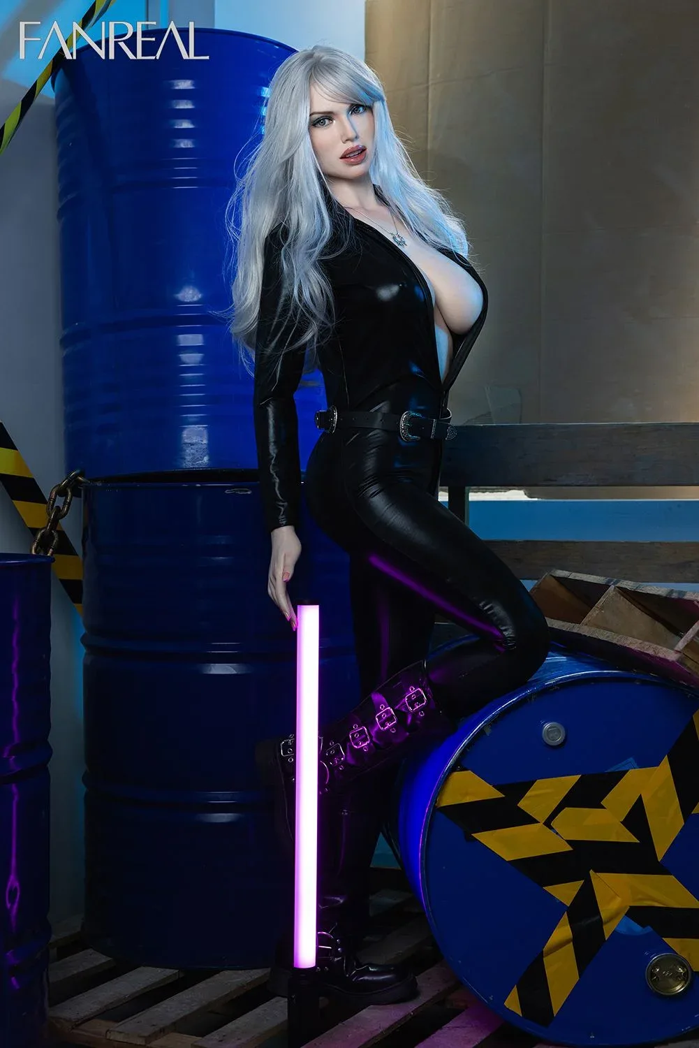 Kelly 168F Fair Silicone Sex Doll view 7