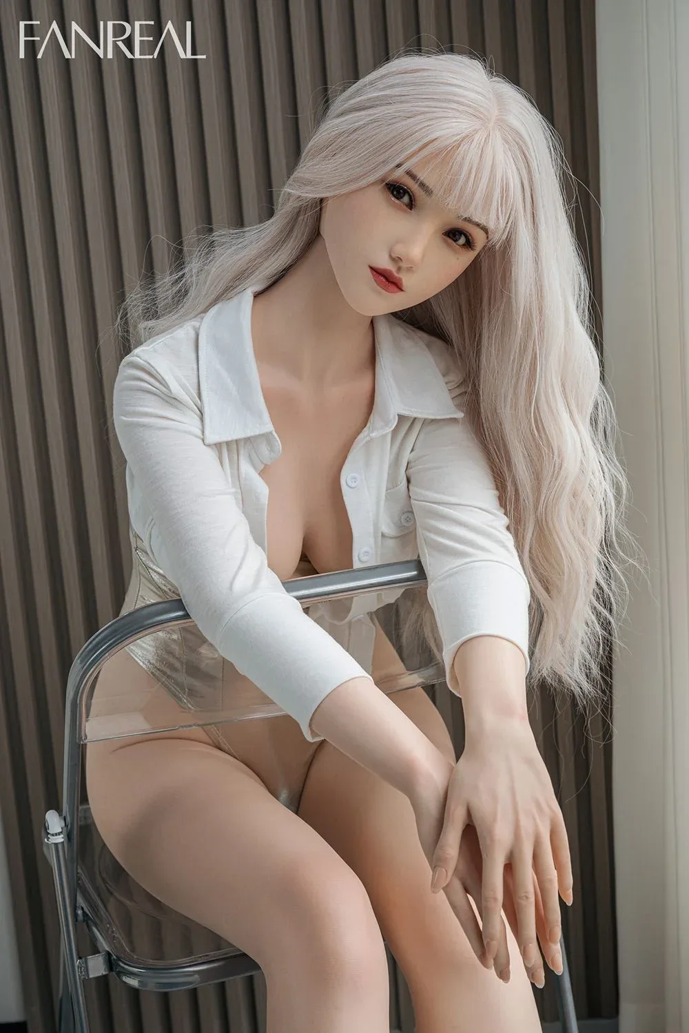 Yao 162C Fair Silicone Sex Doll view 4