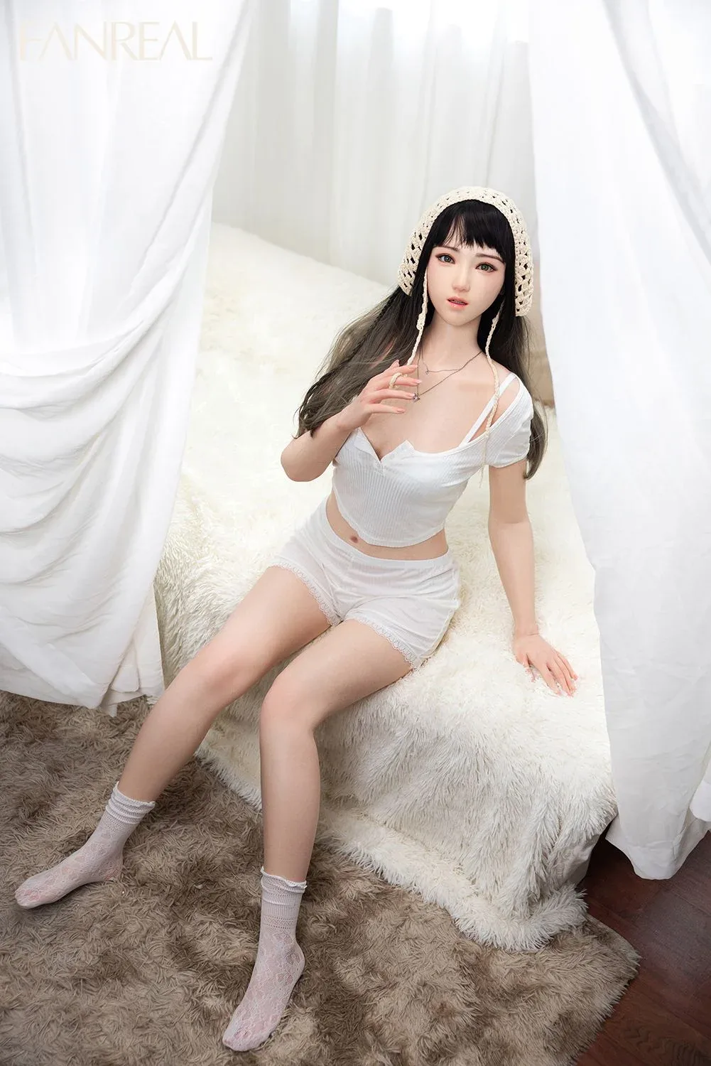 Jia 158B Fair Silicone Sex Doll view 6