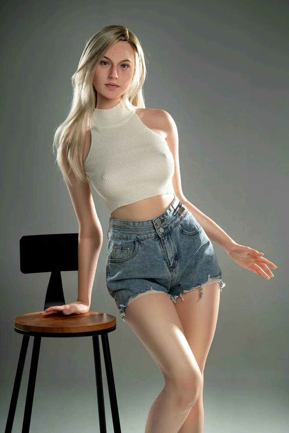 Octavia GE98 Fair 175cm Silicone Sex Doll view 6
