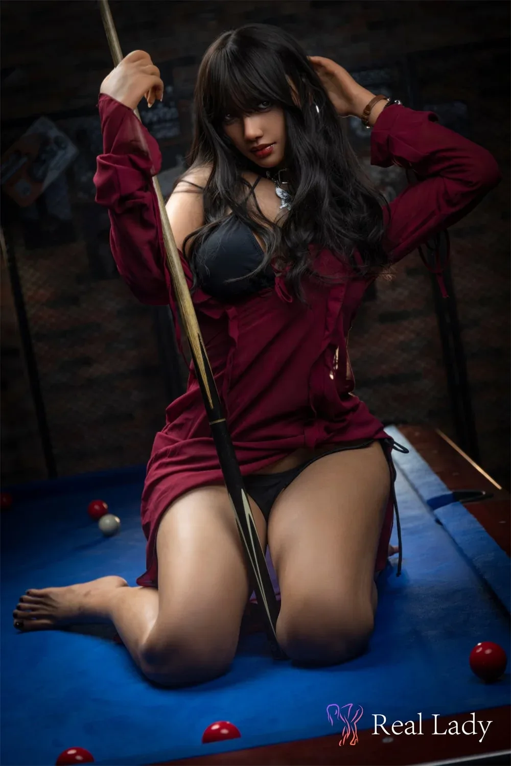 Rita S30 170cm Dark Tanned Silicone Sex Doll