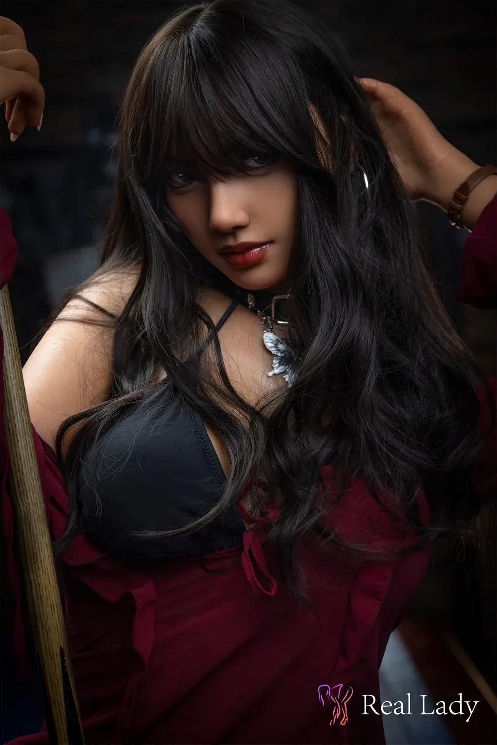 Rita S30 170cm Dark Tanned Silicone Sex Doll view 3