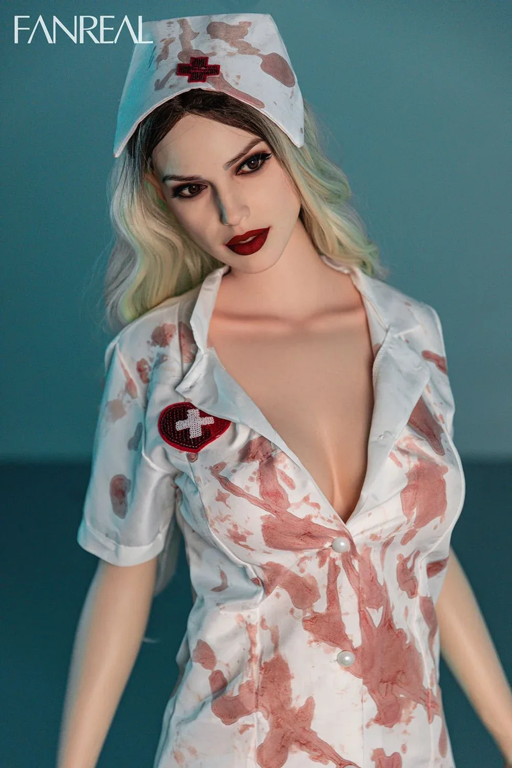 Della 172E Fair Silicone Sex Doll view 3